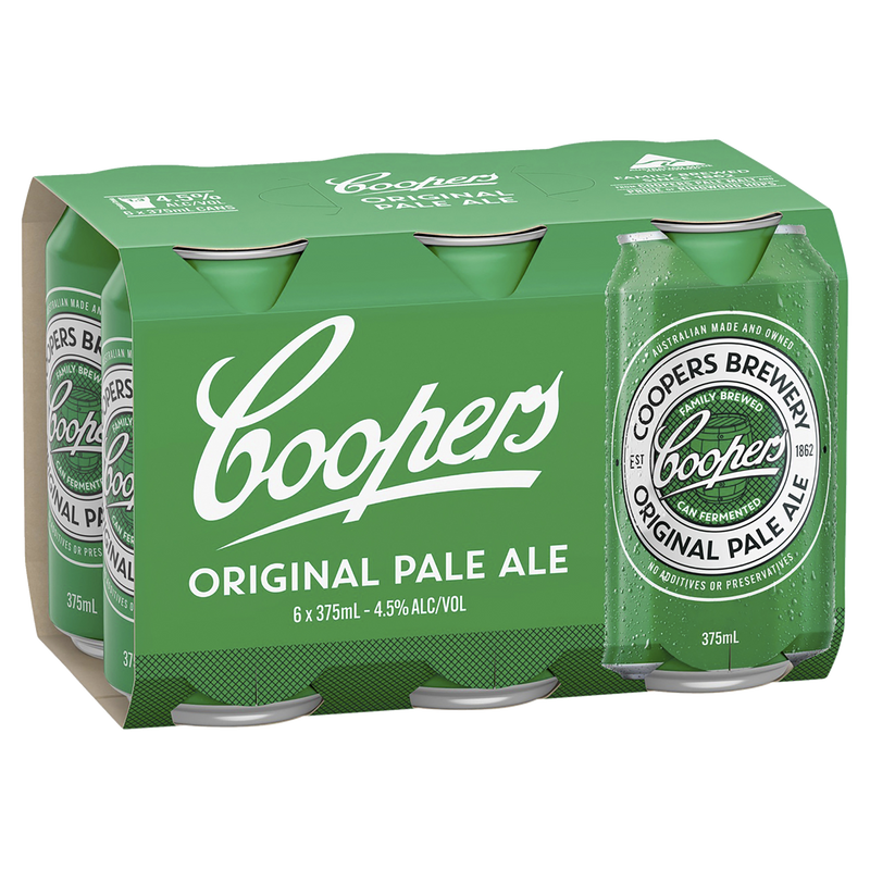 COOPERS PALE ALE CANS