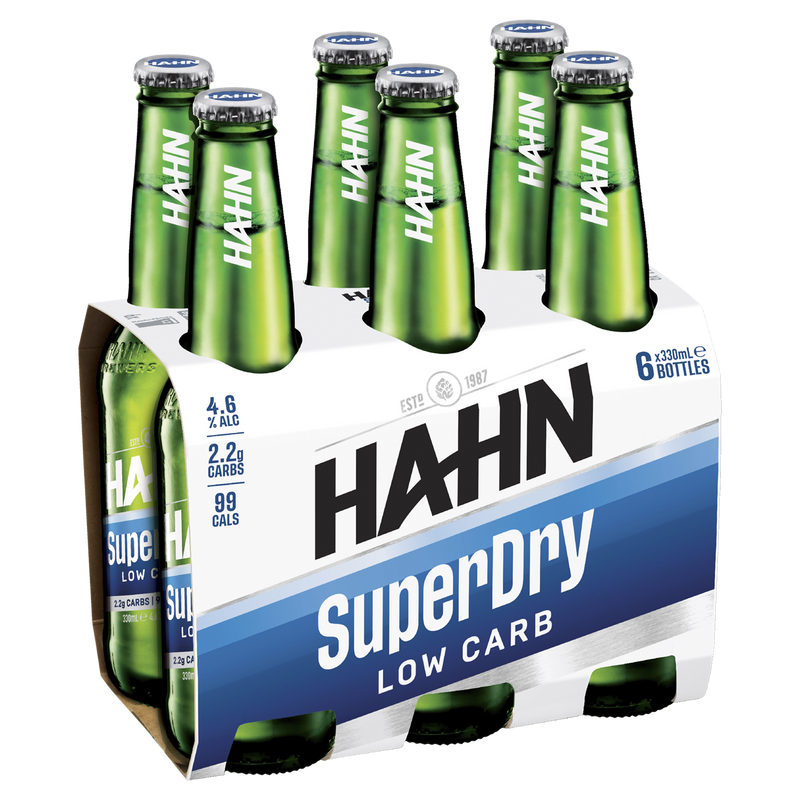 HAHN SUPER DRY STUBBIES