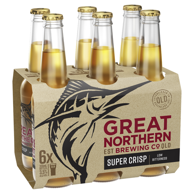 GREAT NORTHERN SUPER CRISP LAGER STUBBIES