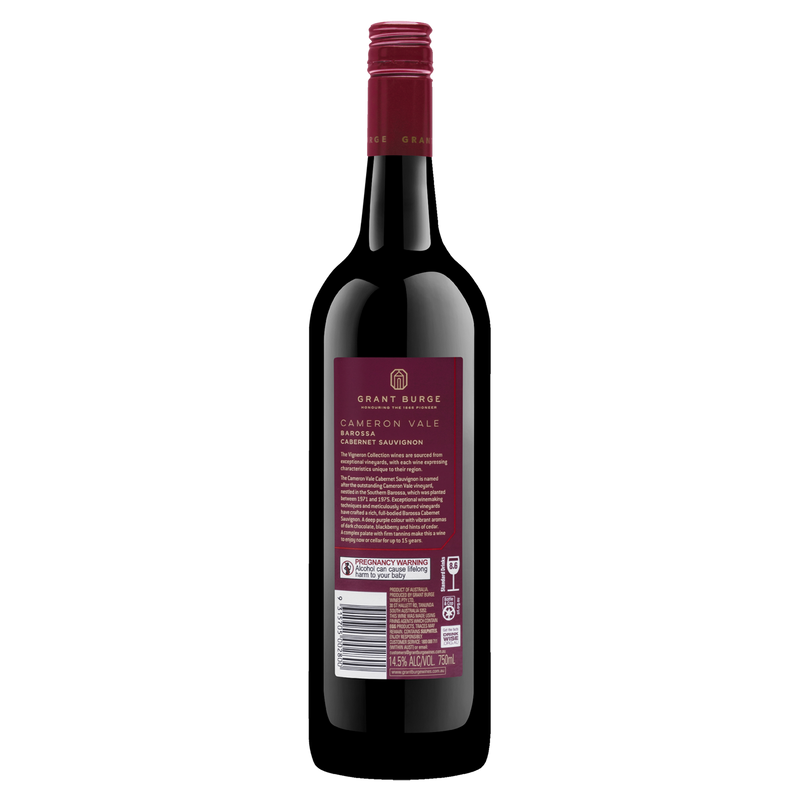 GRANT BURGE CAMERON VALE CAB SAUV (VINEYARD)