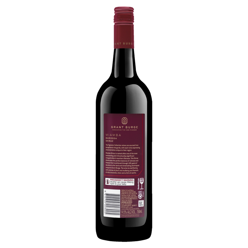 GRANT BURGE MIAMBA SHIRAZ (VINEYARD)