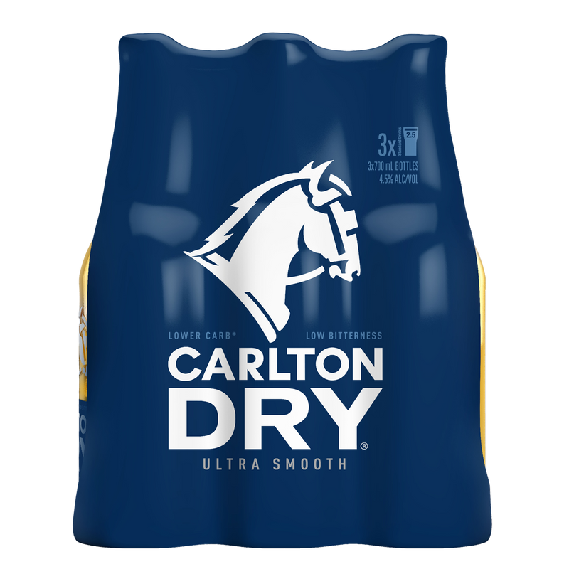 CARLTON DRY LONGNECKS
