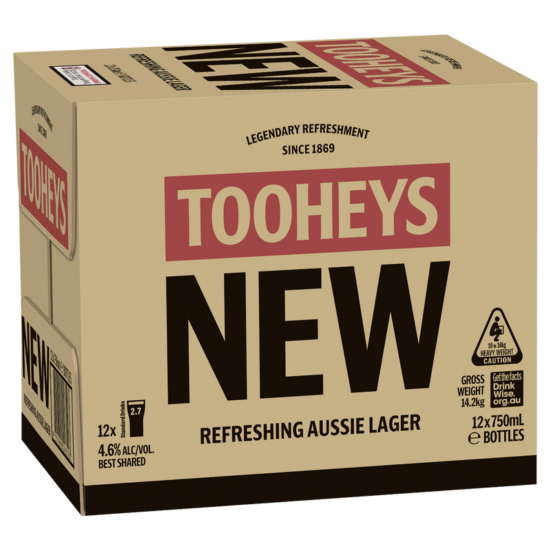 TOOHEYS NEW LONGNECKS