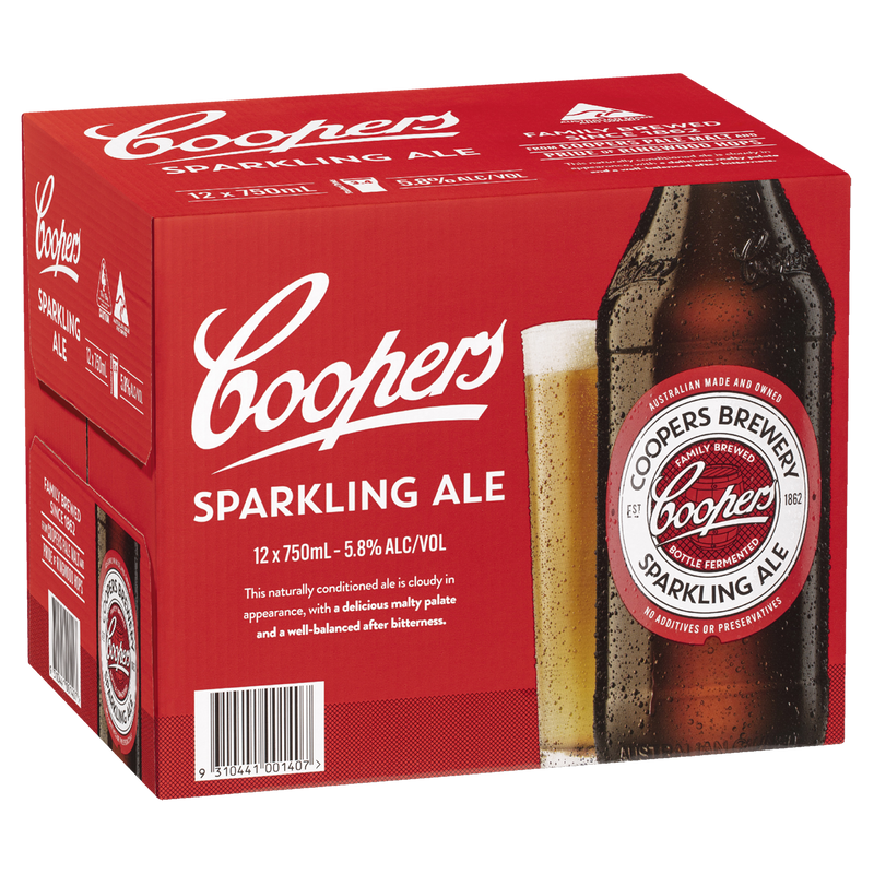 COOPERS SPARKLING LONGNECKS