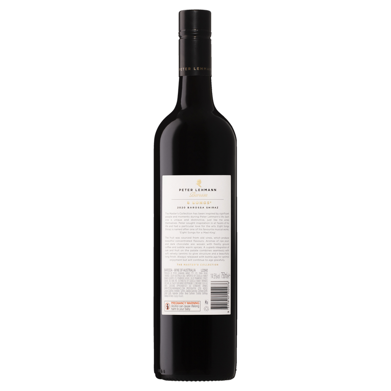PETER LEHMANN 8 SONGS SHIRAZ