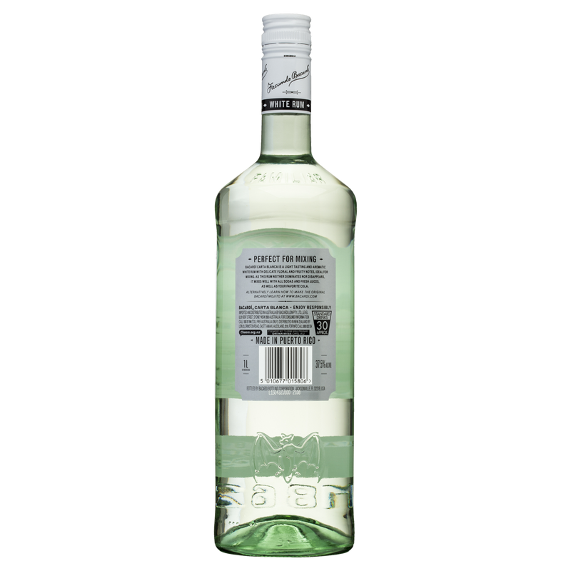 BACARDI RUM 1LTR