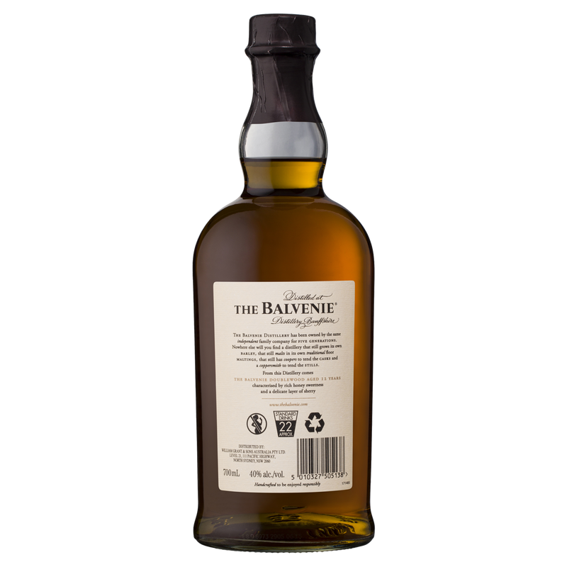 BALVENIE 12YO DOUBLE WOOD 700ML