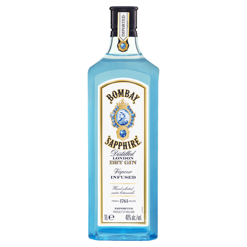 BOMBAY SAPPHIRE GIN 1LTR