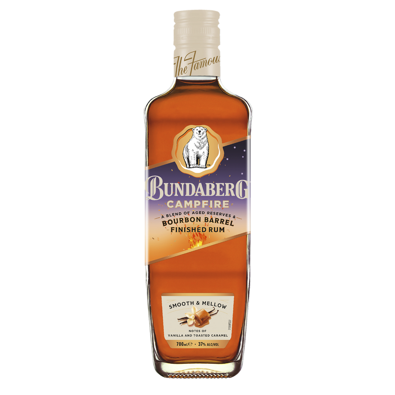 BUNDABERG CAMPFIRE BOURBON BARREL RUM 700ML
