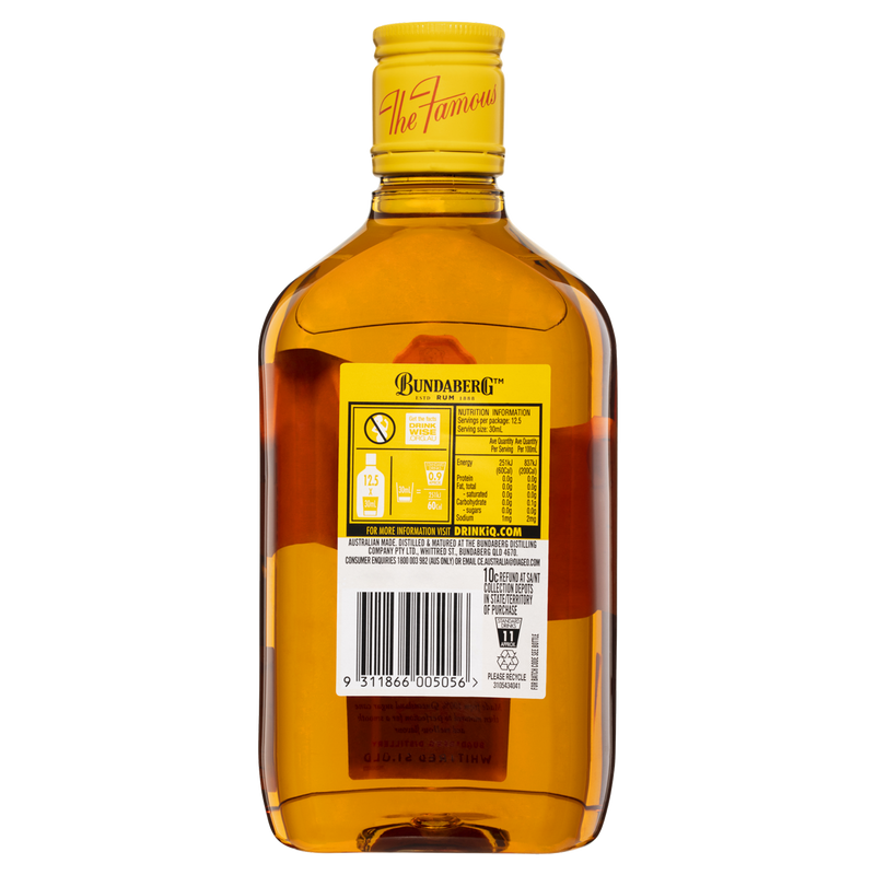 BUNDABERG RUM UP 375ML