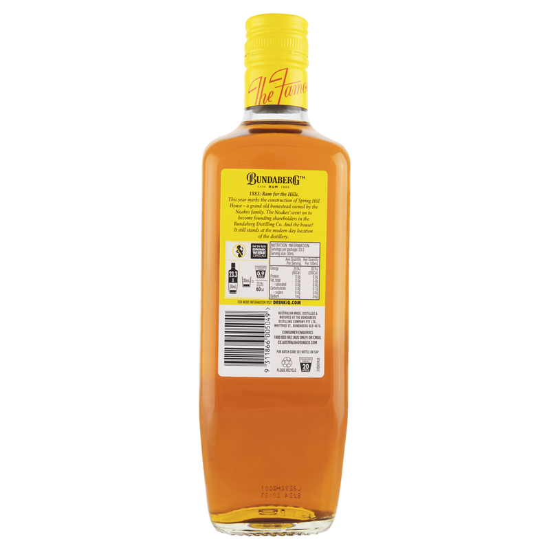 BUNDABERG RUM UP 700ML
