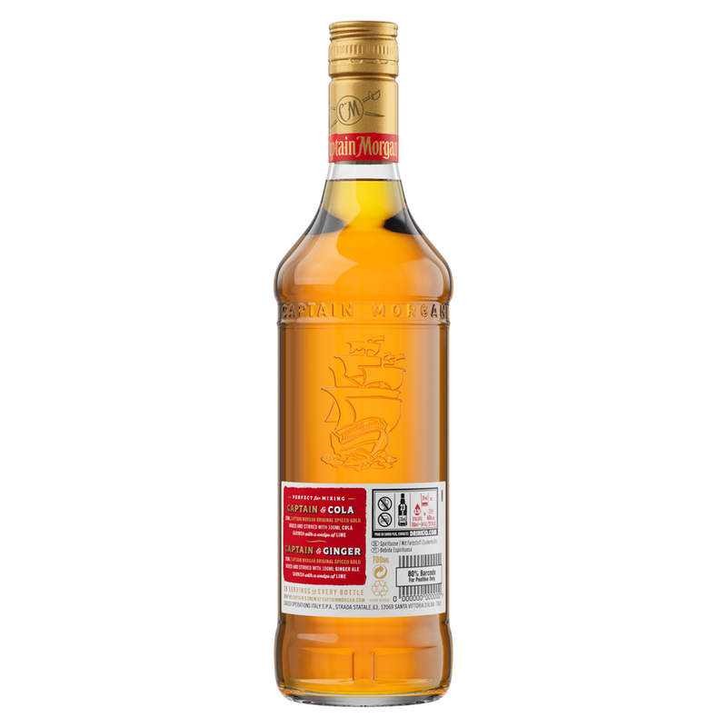 CAPTAIN MORGAN SPICED RUM 700ML