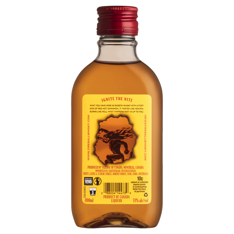 FIREBALL WHISKY LIQUEUR 200ML