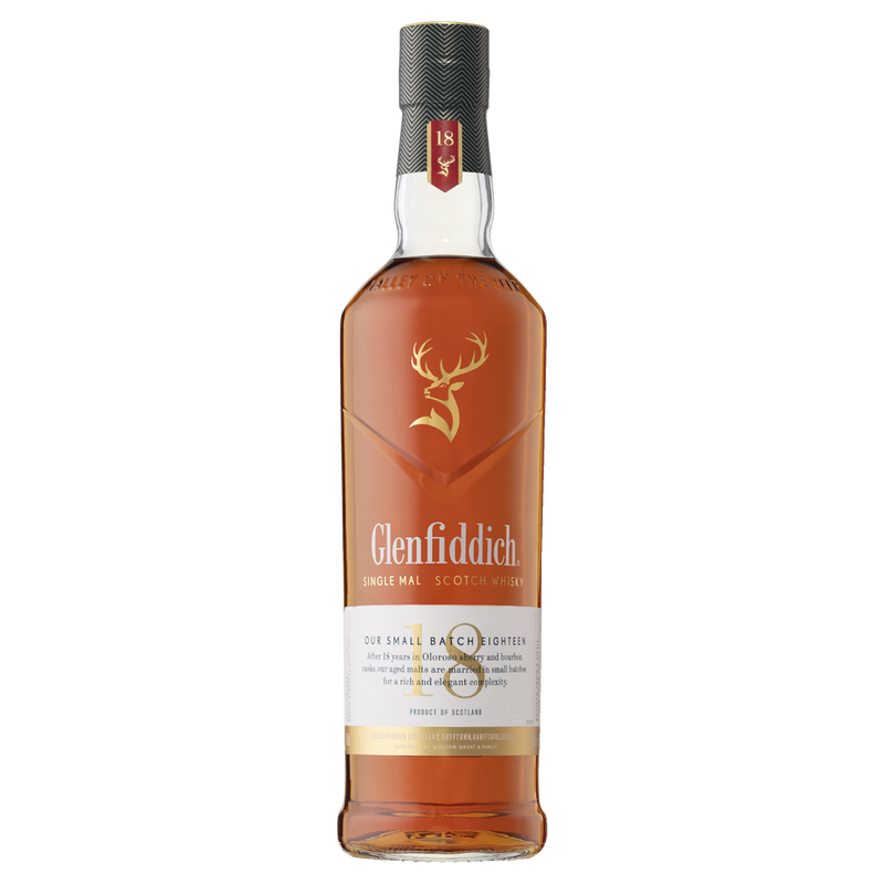 GLENFIDDICH 18 Y.O. SINGLE MALT 700ML