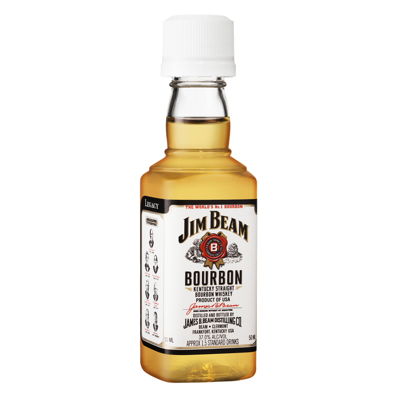 JIM BEAM WHITE LABEL MINI 50ML
