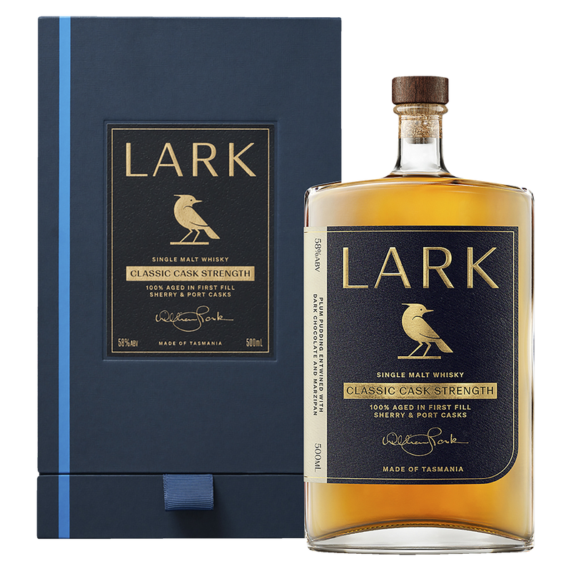 LARK CLASSIC CASK STRENGTH 58% 500ML