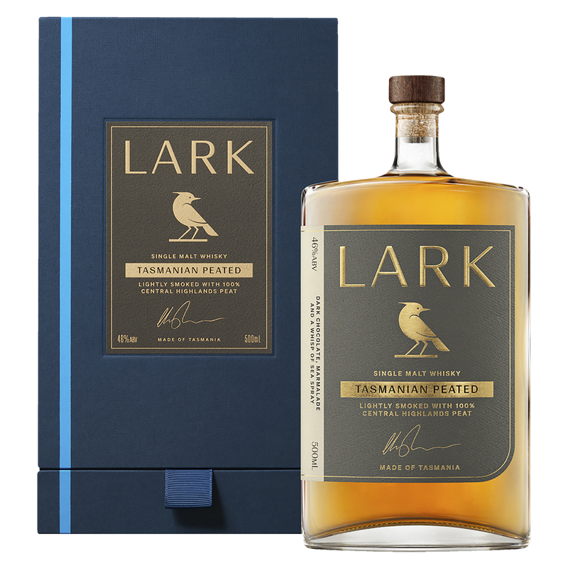 LARK TASMANIAN PEATED WHISKY 500ML
