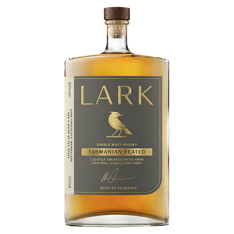 LARK TASMANIAN PEATED WHISKY 500ML