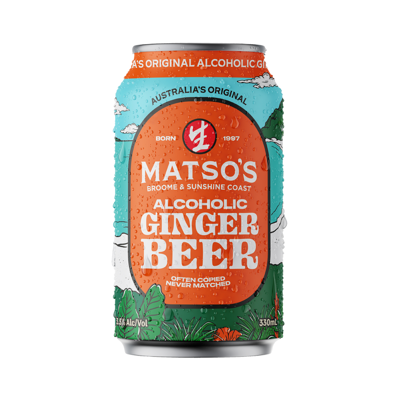 MATSOS GINGER BEER CANS