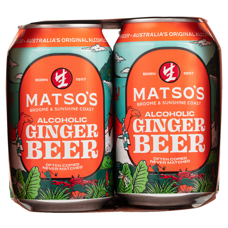 MATSOS GINGER BEER CANS
