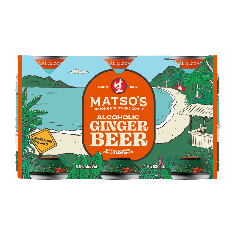 MATSOS GINGER BEER CANS