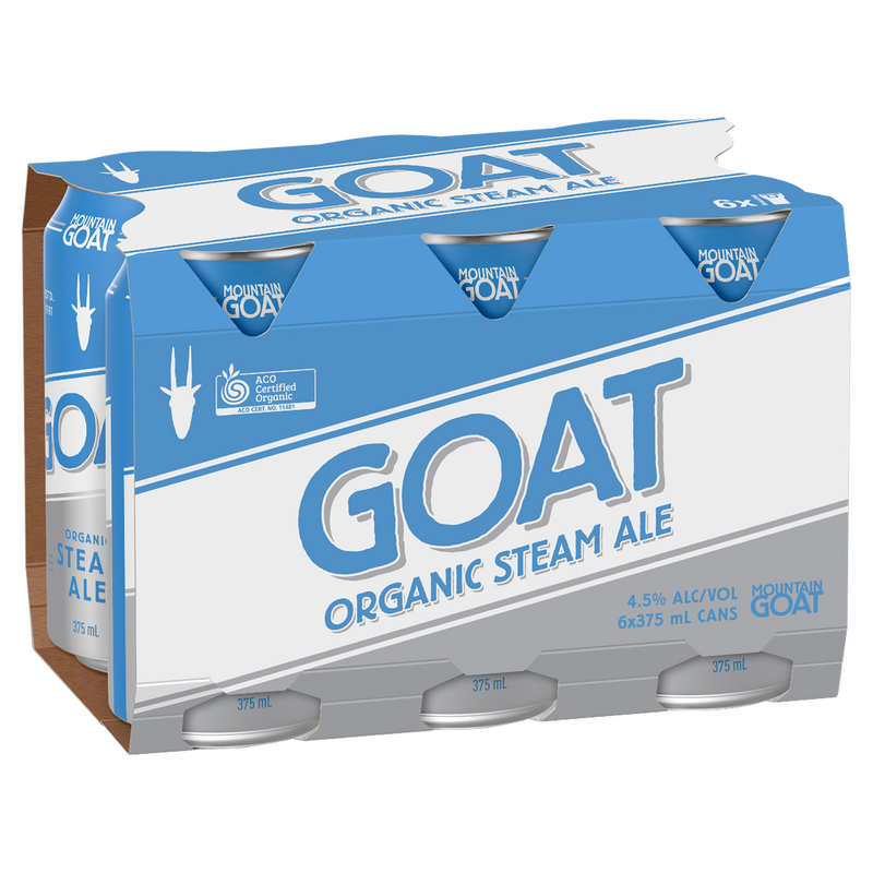 MOUNTAIN GOAT STEAM ALE CANS