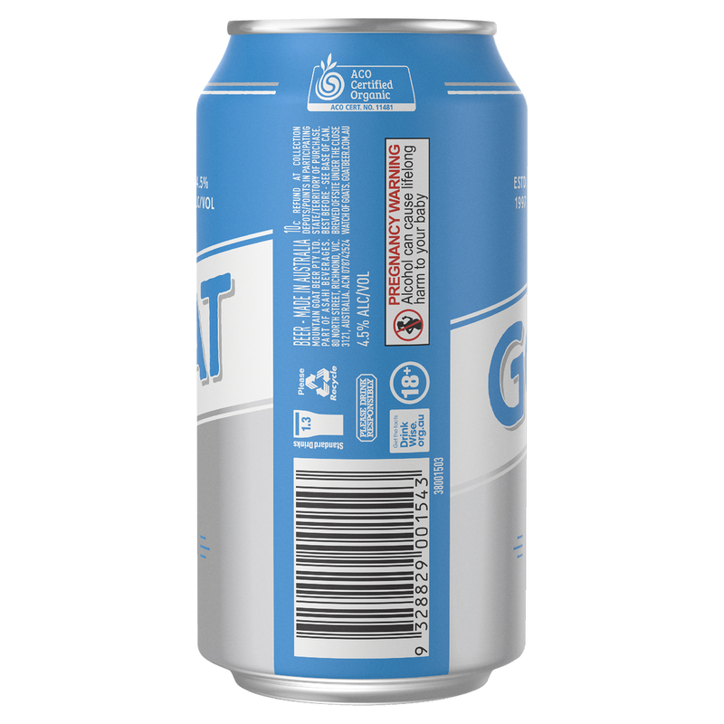 MOUNTAIN GOAT STEAM ALE CANS