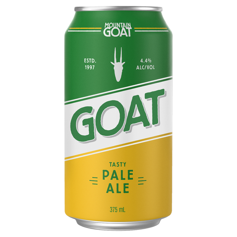 MOUNTAIN GOAT TASTY PALE ALE CAN