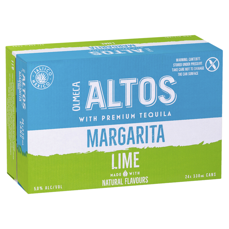OLMECA ALTOS MARGARITA CANS
