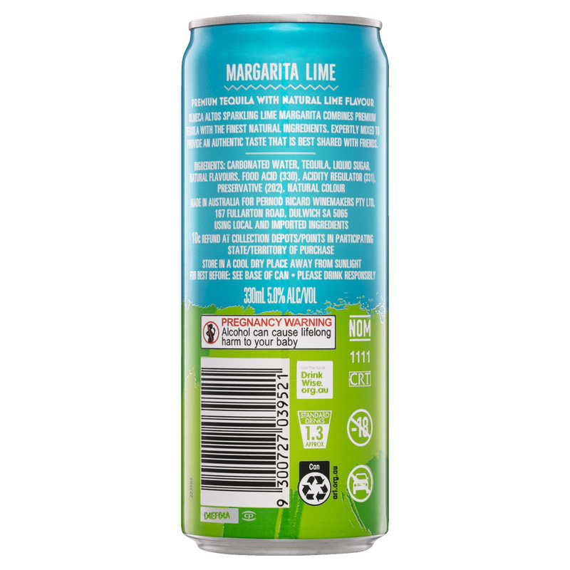 OLMECA ALTOS MARGARITA CANS
