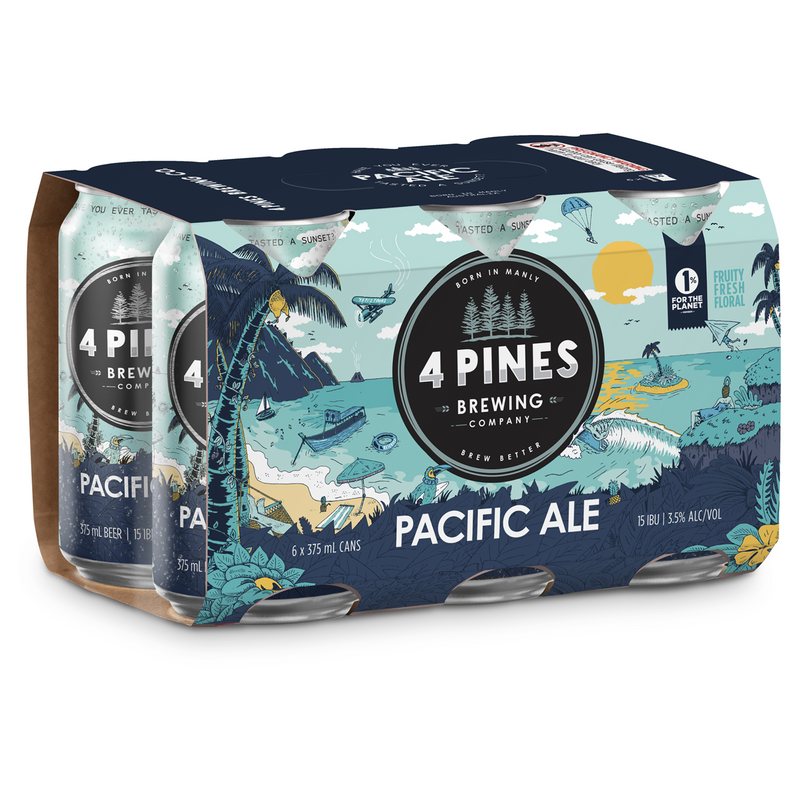 4 PINES PACIFIC ALE CANS