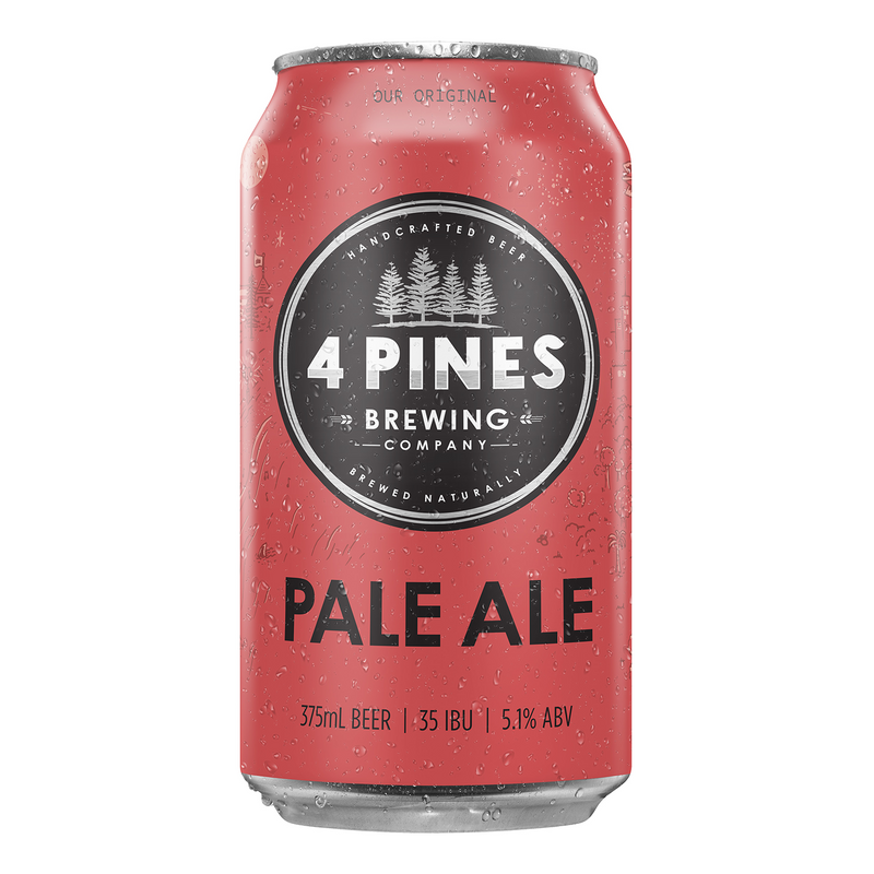 4 PINES PALE ALE CANS