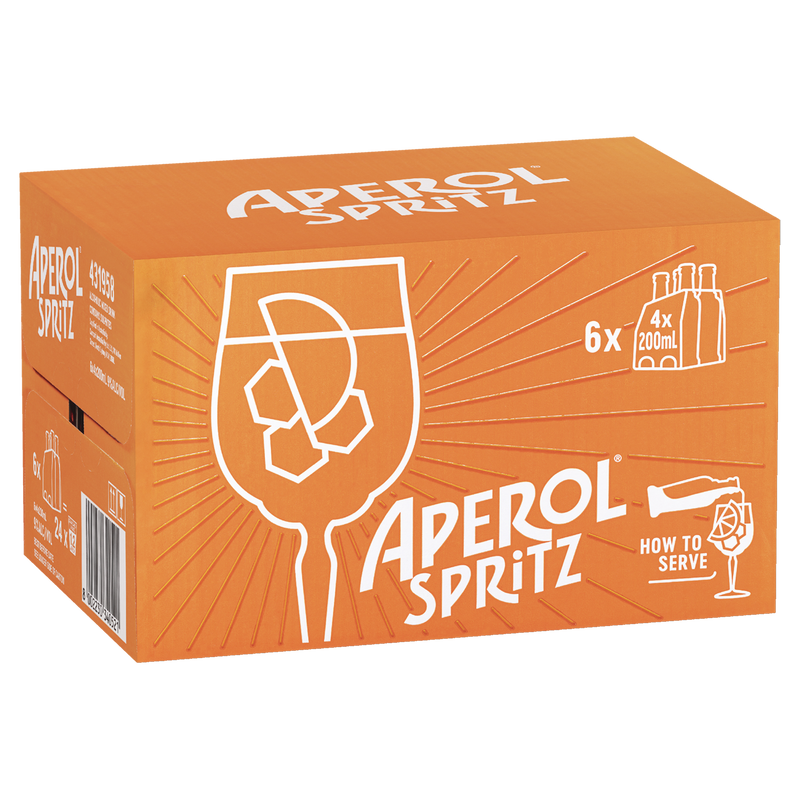APEROL SPRITZ 200ML BOTTLES