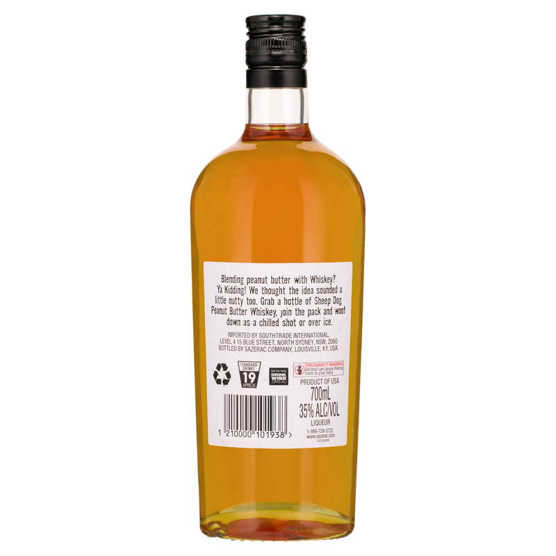 SHEEP DOG PEANUT BUTTER WHISKEY 700ML