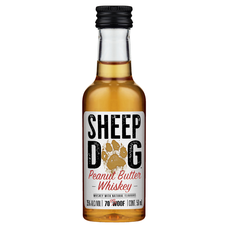 SHEEP DOG PEANUT BUTTER WHISKEY MINI 50ML