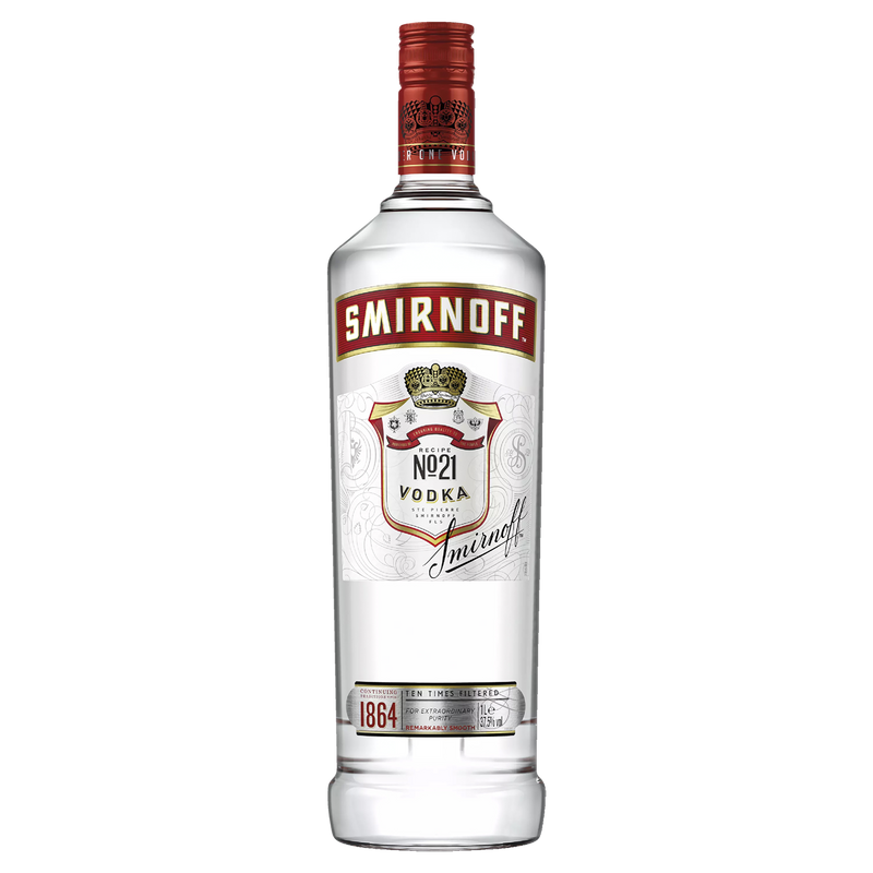 SMIRNOFF VODKA 1LTR