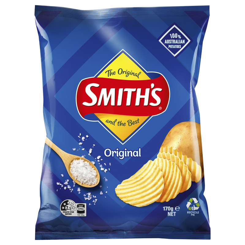 SMITHS CHIPS ORIGINAL 170g