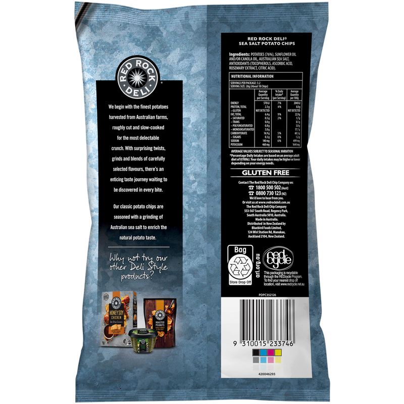 SMITHS RED ROCK SEA SALT 90g