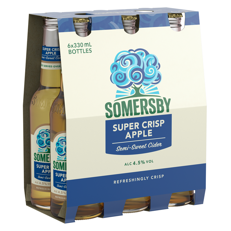 SOMERSBY CRISP APPLE CIDER BOTTLES