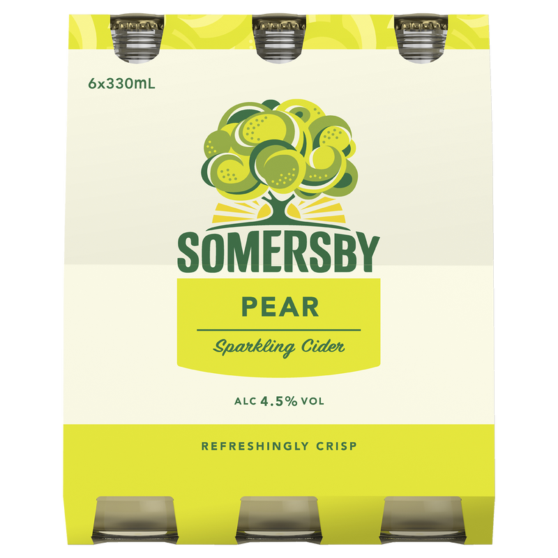 SOMERSBY PEAR CIDER BOTTLES
