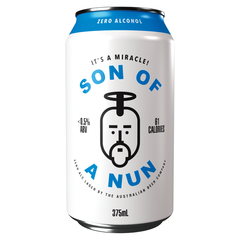 SON OF A NUN NON-ALC BEER CAN