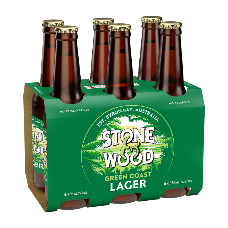 STONE & WOOD GREEN COAST LAGER STUBBIES