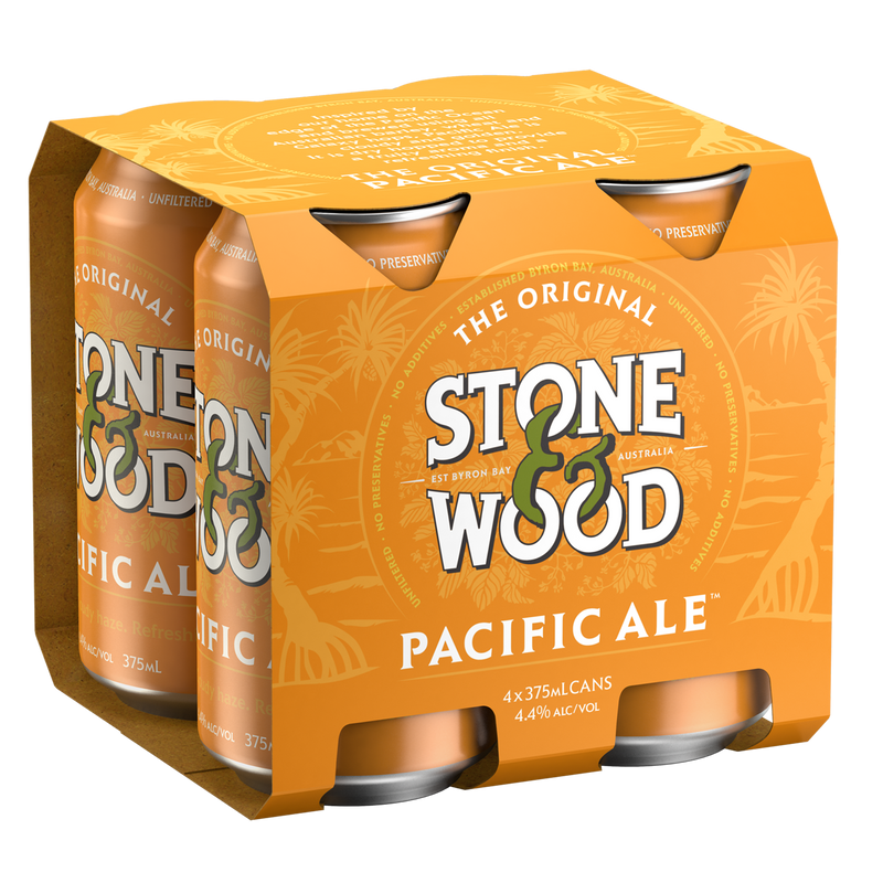 STONE & WOOD PACIFIC ALE CANS