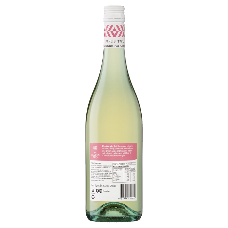 TEMPUS TWO ZERO PINOT GRIGIO