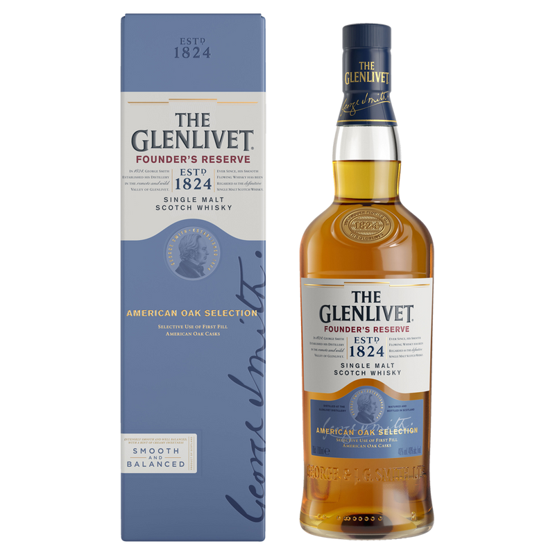 THE GLENLIVET FOUNDERS RESERVE 700ML