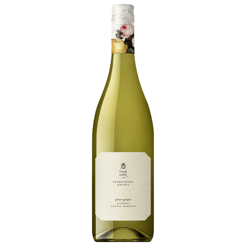 TREAD SOFTLY EVERYTHING EXCEPT ZERO PINOT GRIGIO