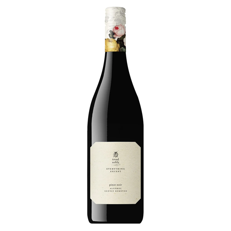 TREAD SOFTLY EVERYTHING EXCEPT ZERO PINOT NOIR