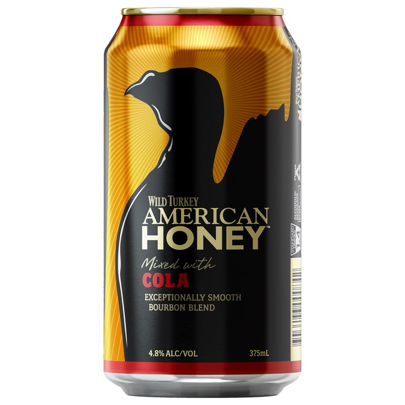 WILD TURKEY HONEY COLA CANS