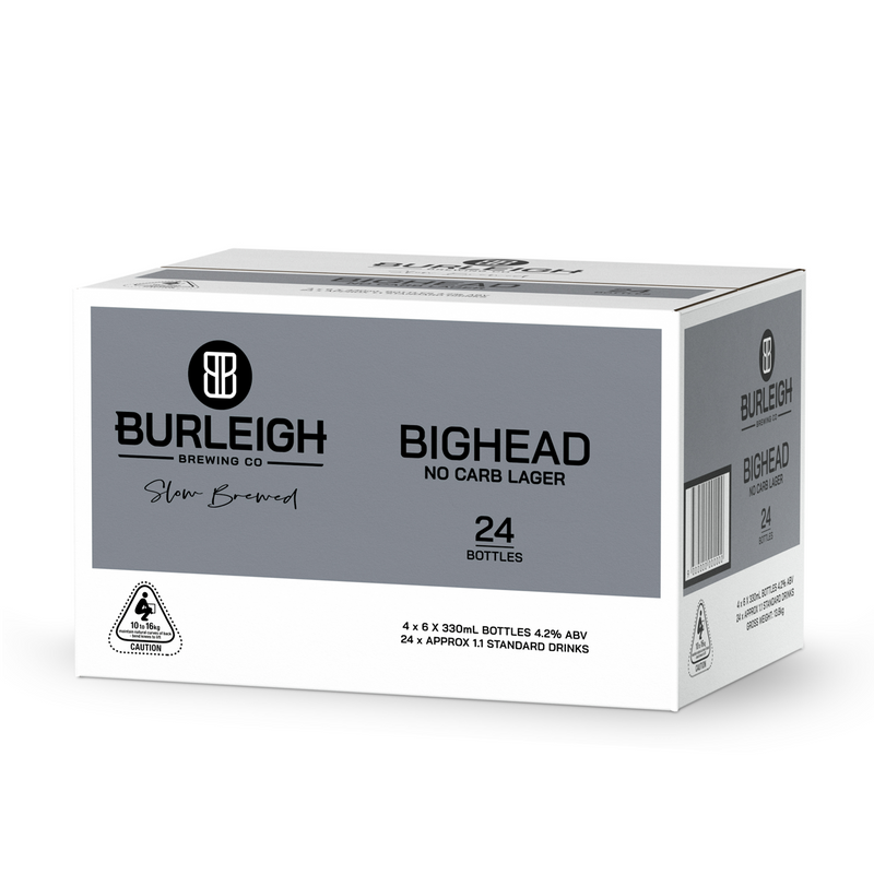 BURLEIGH BIG HEAD LAGER STUBBIES