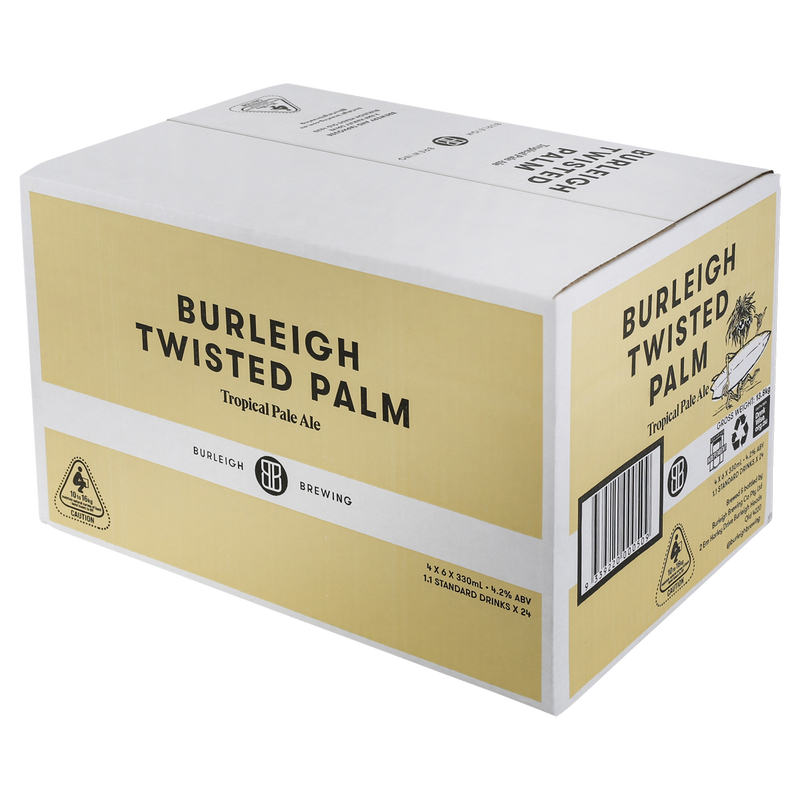 BURLEIGH TWISTED PALM TROPICAL PALE STUBBIES